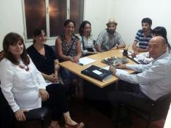 Reunión con el ministro de Desarrollo Social 