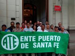 Los trabajadores del Ente Administrador del Puerto se reunieron con el Secretario de Trabajo 