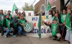 Contundente jornada de protesta en la Subsecretaría Provincial de Niñez