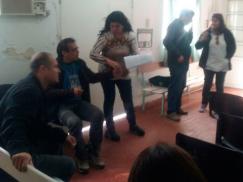 Reunión por seguridad en el Centro de Salud “Los Troncos”