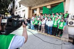 Paro y movilización de trabajadores de Fabricaciones Militares