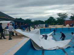 Al Predio vamos todo el año: Puesta a punto de la pileta climatizada