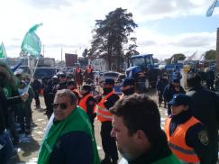 Protesta de trabajadores de la Región Centro de Agroindustria