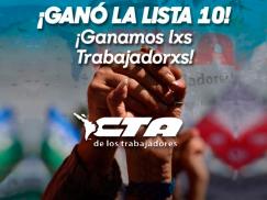 Ganó la Lista 10 de la CTA de los Trabajadores