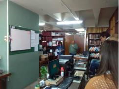 Asamblea de ATE en la Dirección de Despacho del Ministerio de Economía