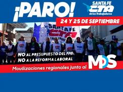Paro de 36 horas, actos y movilizaciones de la CTA de los Trabajadores/as