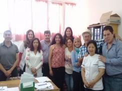 Reunión con autoridades del Consejo de Administración del hospital de Helvecia