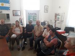 Acuerdo, coincidencias y proyectos en una reunión en la E.E.T Esteban Echeverría