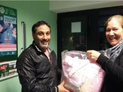 Entrega de ajuares en distintos puntos de la provincia