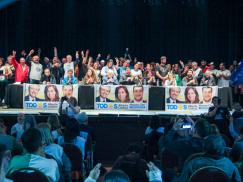 Contundente apoyo a la lista de diputados nacionales del “Frente de todos”