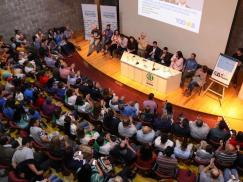 Firma del Acta de compromiso de candidatos a diputados/as nacionales con el departamento La Capital