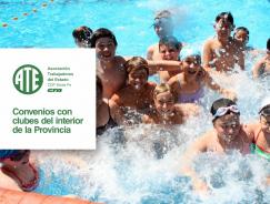 ATE firmó convenios con diferentes clubes del interior de la provincia