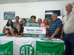 Programa ATE Vivienda y Refacción: una sanjavierina recibió las llaves de su casa