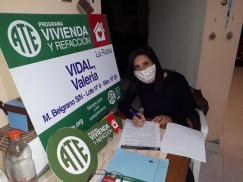 Programa ATE Vivienda y Refacción: nueva propietaria en La Rubia