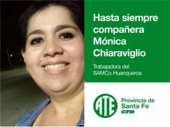 Pesar por el fallecimiento de Mónica
