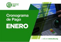 Cronograma de pago correspondiente al mes de enero