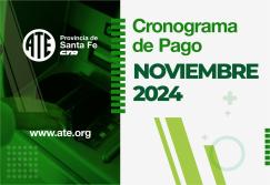 Cronograma de pago de haberes a los empleados/as públicos provinciales
